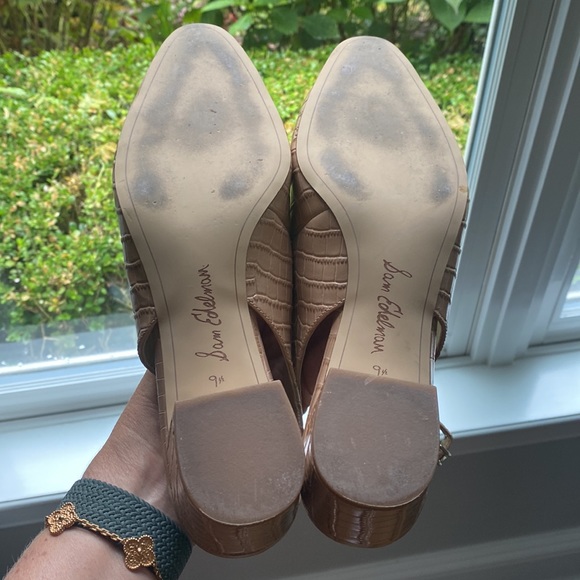 Sam Edelman sling back chunky heel - Picture 5 of 5